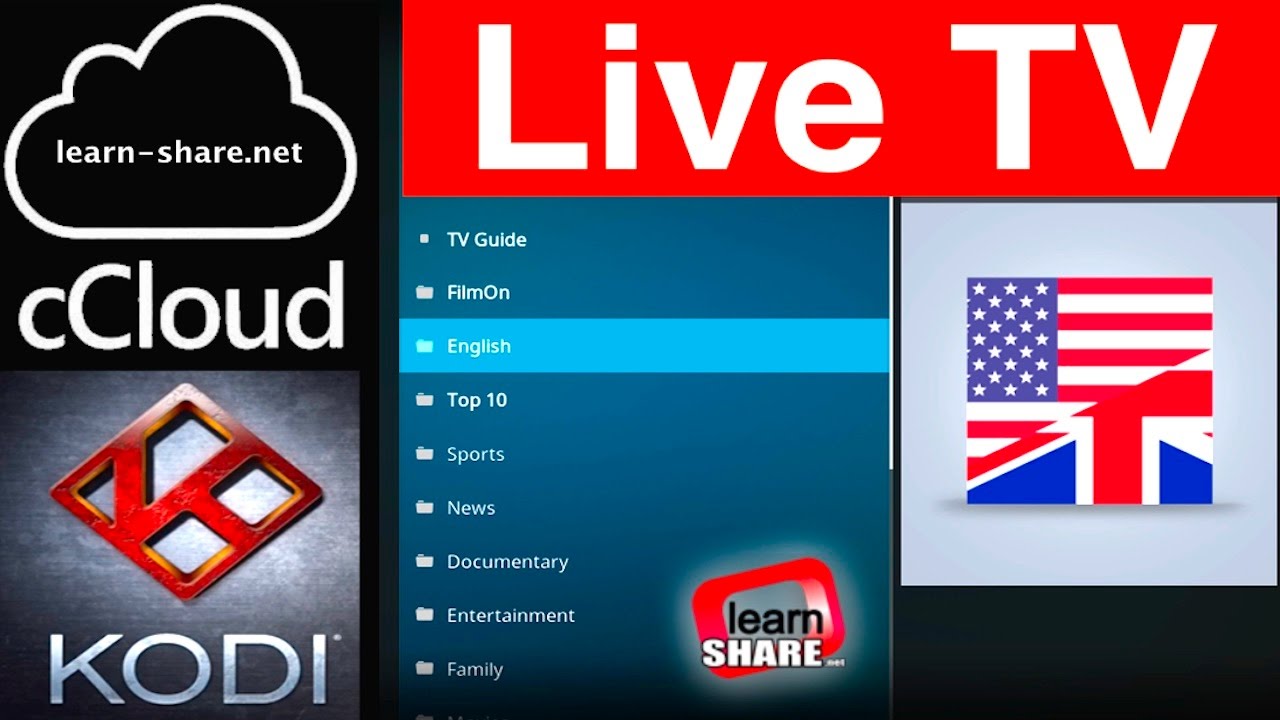 Read more about the article Watch Live TV on KODI – Install cCloud Addon and Watch Live TV Channels (Sports, News, Cartoons)